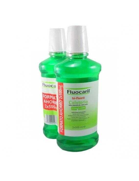 Duplo fluocaril Bi-fluoré colutorio - 2x500 ml