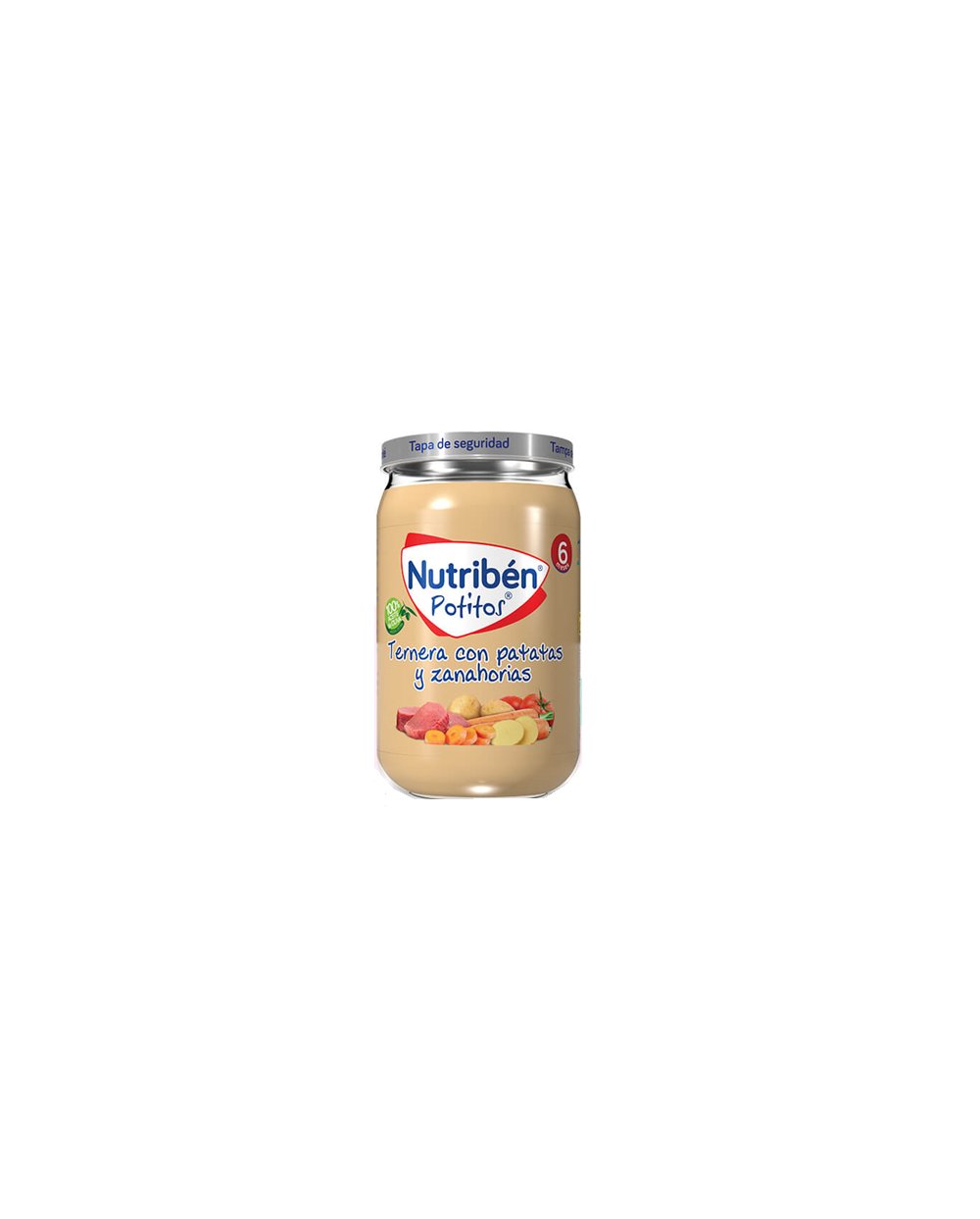 Comprar Nutribén Potitos Ternera con Patatas y Zanahorias, 235 g
