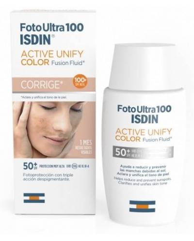 Fusion fluid isdin - spot prevent - color - spf 100+ - 50 ml