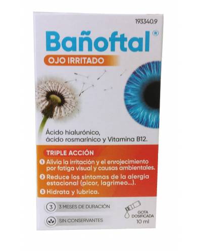 Bañoftal ojo irritado 10 ml