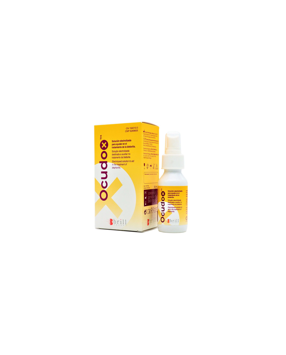 Ocudox antiséptico activo 60 ml spray