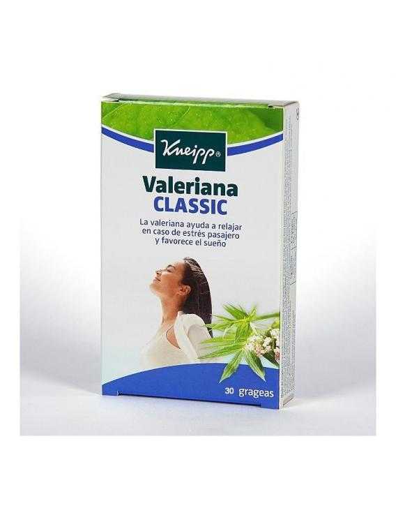 Valeriana classic  30 grageas kneipp