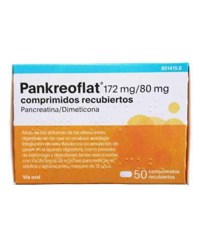 Pankreoflat - 50 comprimidos
