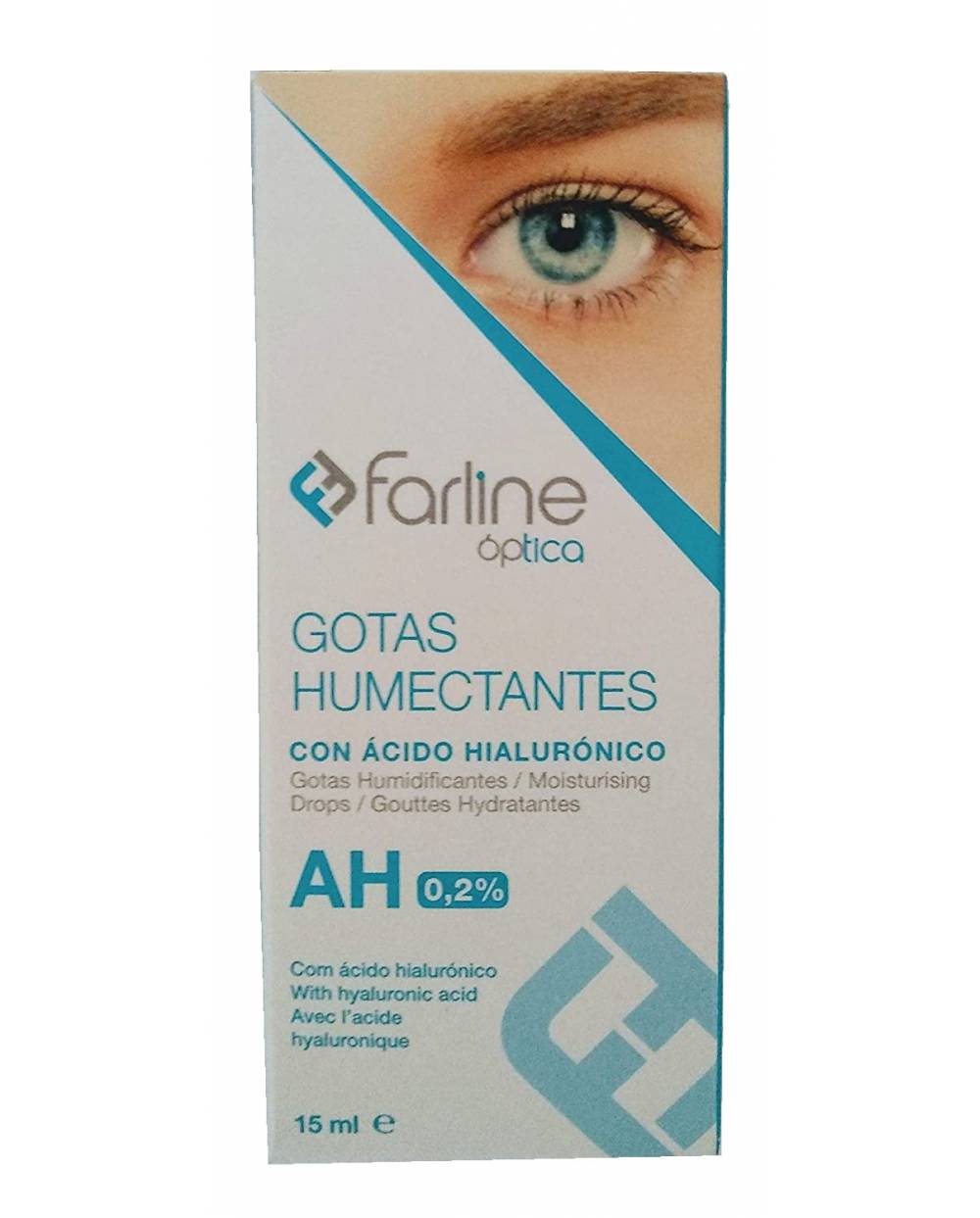 Farline AH - gotas humectantes con ácido hialurónico