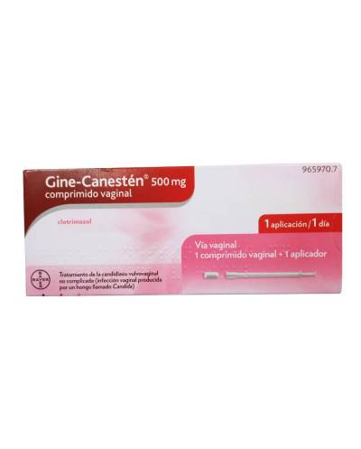 Gine-canestén - 500 mg - 1 comprimido vaginal
