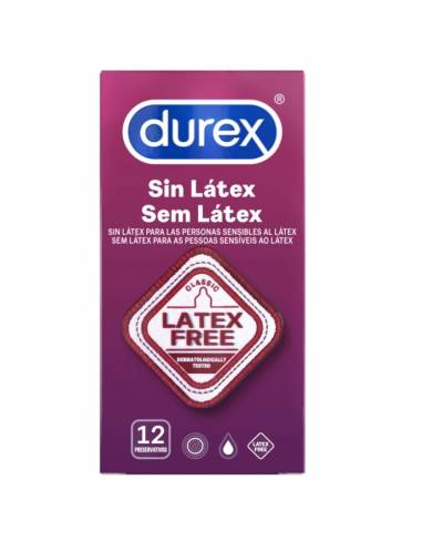 Preservativos Durex Sin Látex 12 Unidades