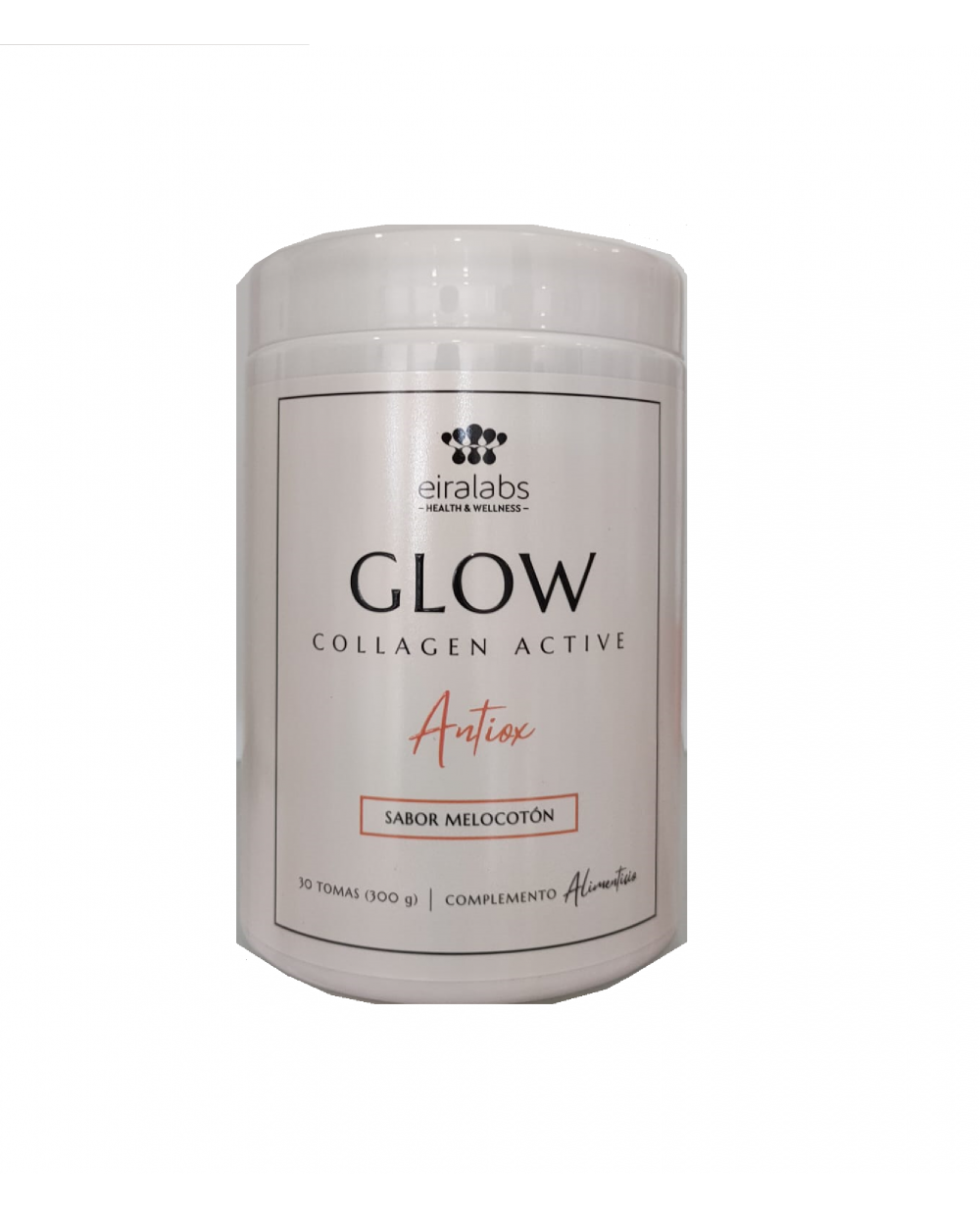 Glow collagen active antiox eiralabs 300 g (melocotón)