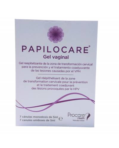 Papilocare - Gel vaginal - 7 cánulas
