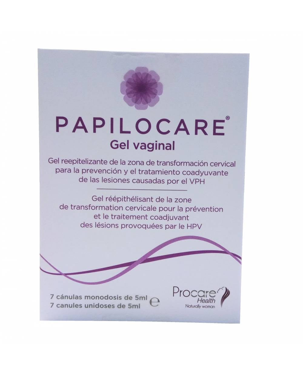 Papilocare - Gel vaginal - 7 cánulas