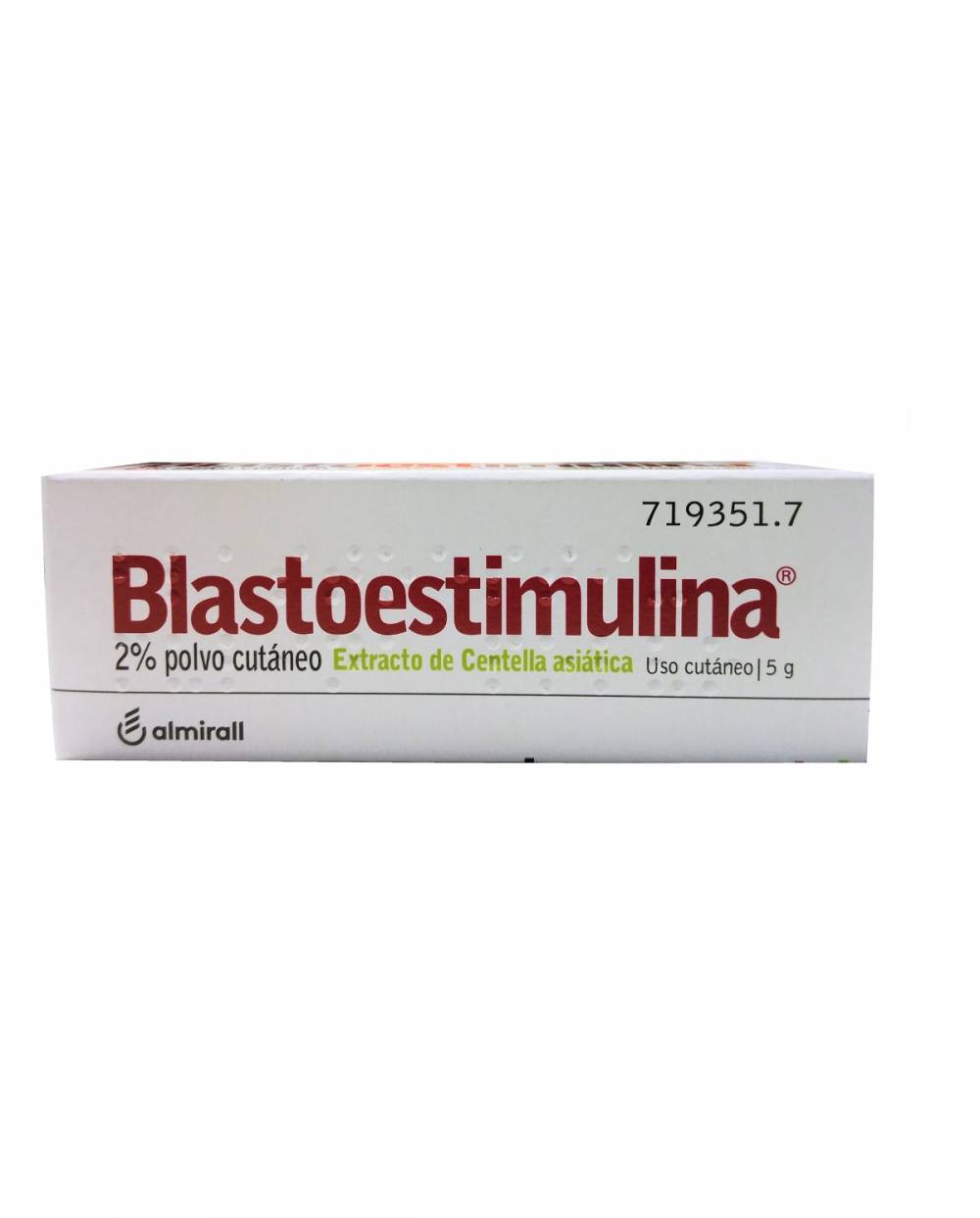 Blastoestimulina 2% polvo cutáneo  5 g