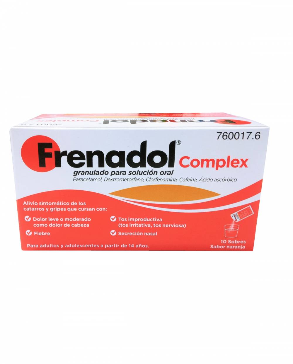 Verter taller vela FRENADOL COMPLEX - 10 SOBRES - Resfriados y Alergias
