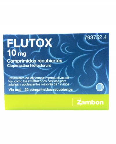 Flutox - 10 mg - 20 comprimidos
