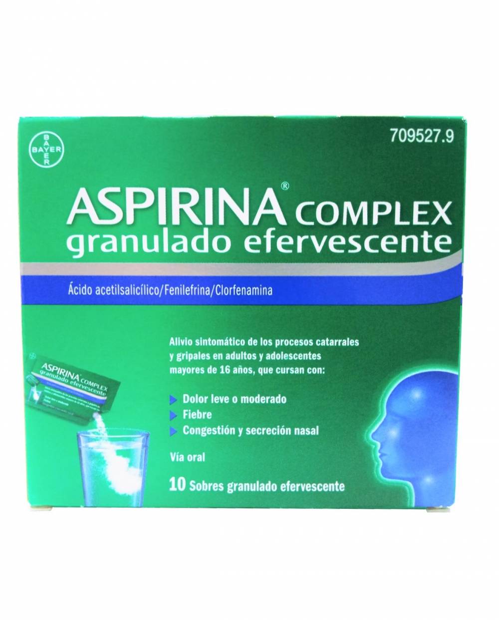 Aspirina Complex - 10 sobres