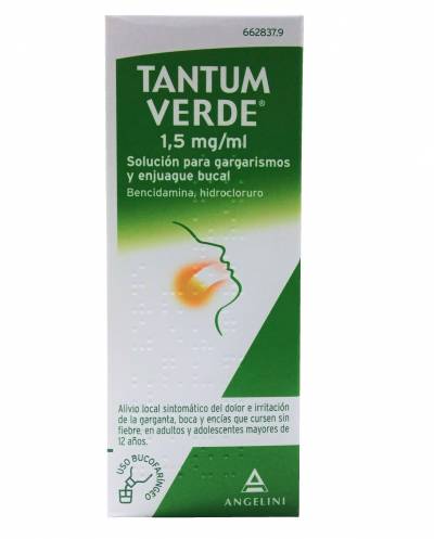Tantum verde 1.5 mg/ml - enjuague bucal - 240 ml