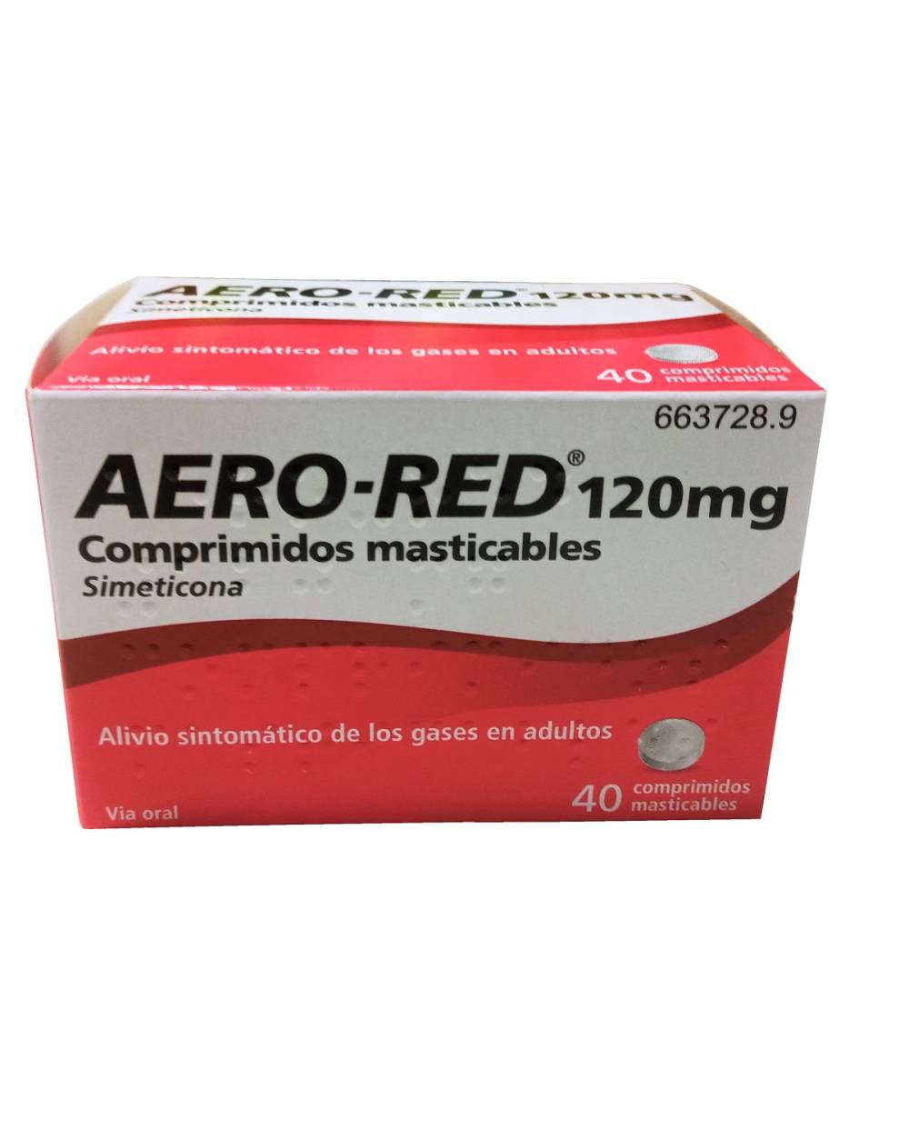 Aero-red - 120 mg - 40 comprimidos masticables