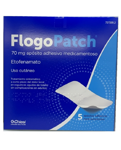 Flogopatch 70 mg 5 apositos adhesivos