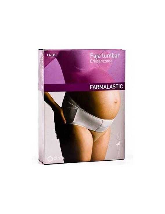 Faja lumbar embarazo farmalastic talla 1