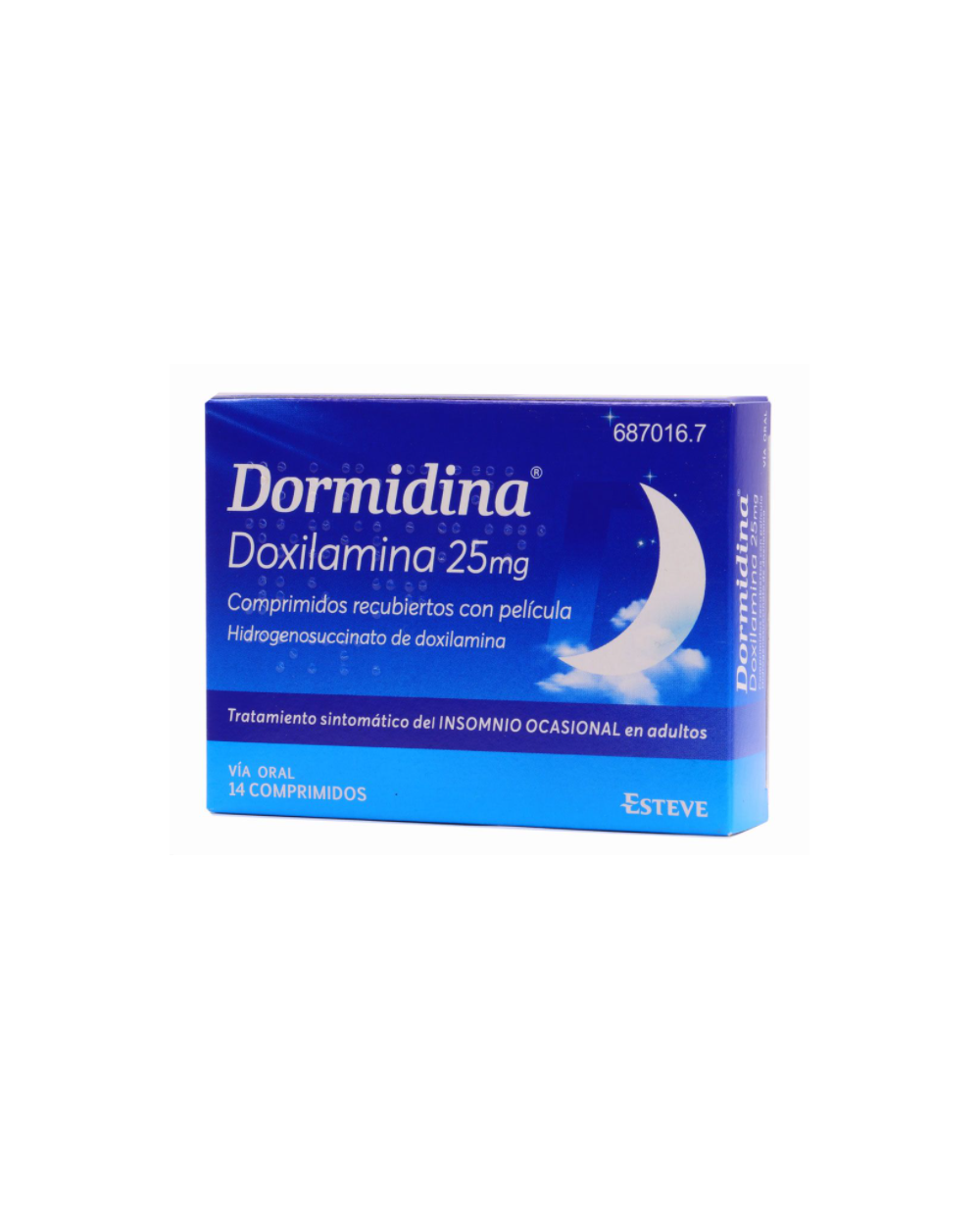 Dormidina 25 mg - 14 comprimidos