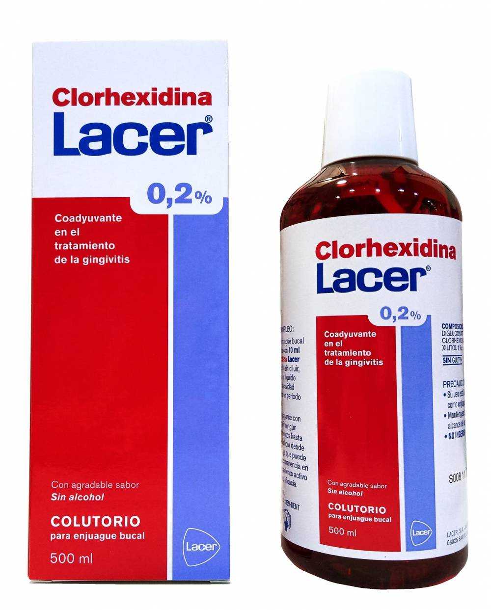 Lacer Colutorio Clorhexidina 0.2 % - 500 ml