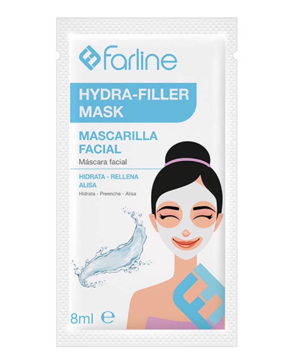 Farline Mascarilla Hydra-filler - 10 unidades