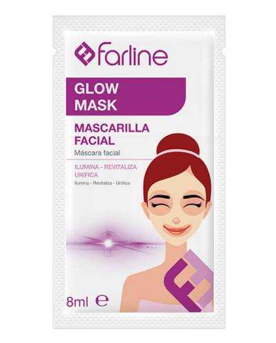 Farline Mascarilla Glow - 10 unidades