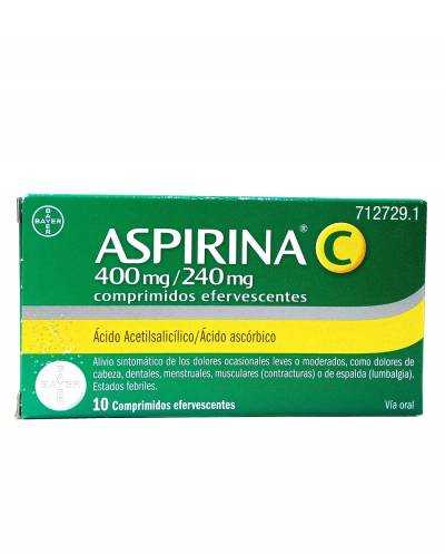 ASPIRINA C 400/240 mg - 10...