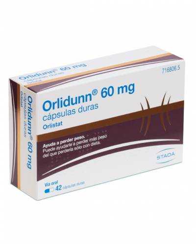Orlidunn 60 mg - 42 cápsulas