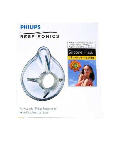 Mascarilla de silicona - 18 mese a 6 años - Philips