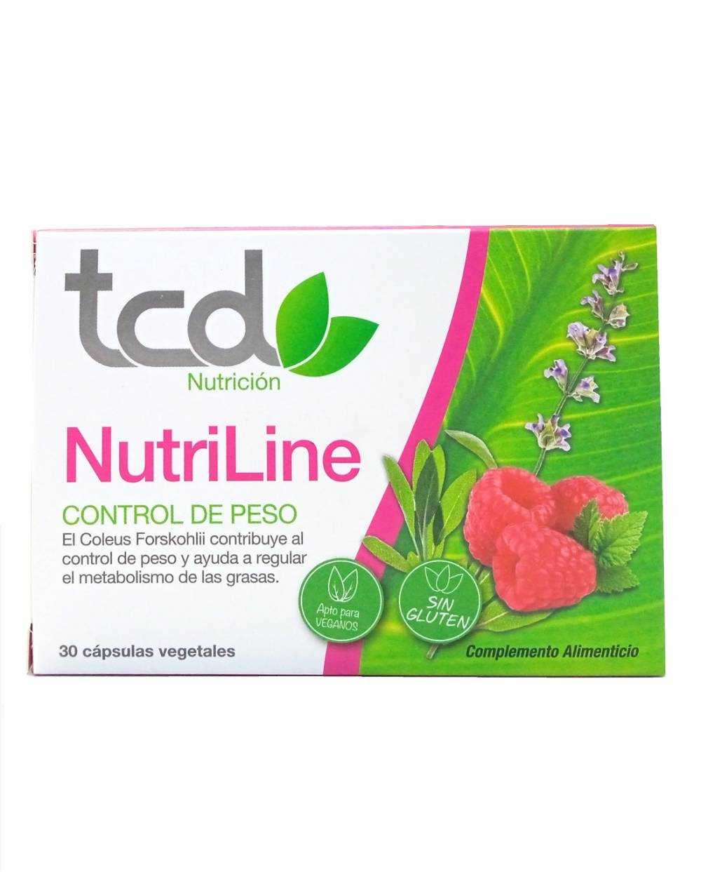 TCD Nutriline - 30 cápsulas vegetales