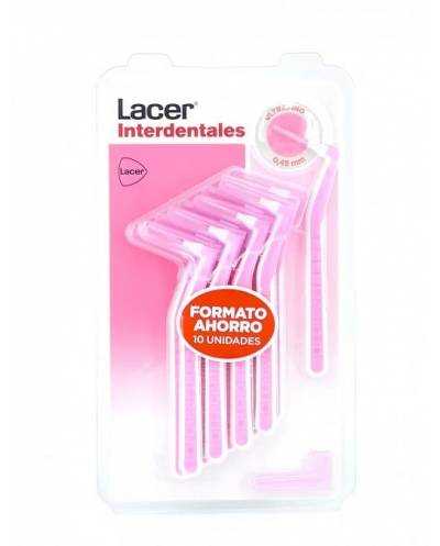 Cepillo interdental lacer ultrafino angular 10 c