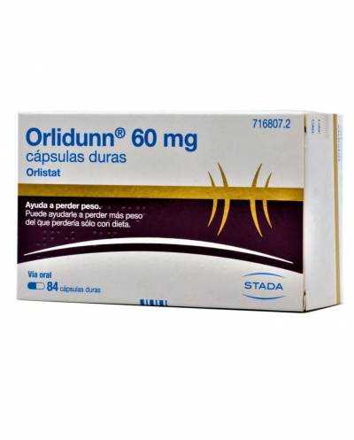 Orlidunn 60 mg - 84 cápsulas