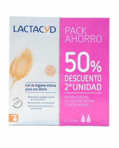 Lactacyd intimo 2 x 200 ml - 2 unds - promocion