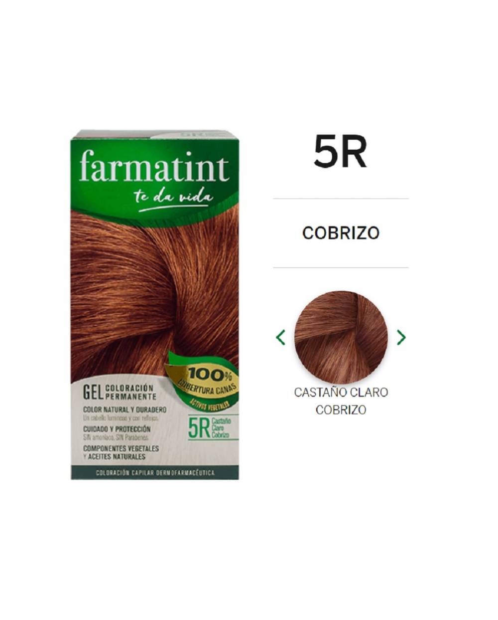 Farmatint Classic - 5R - Castaño Claro Cobrizo