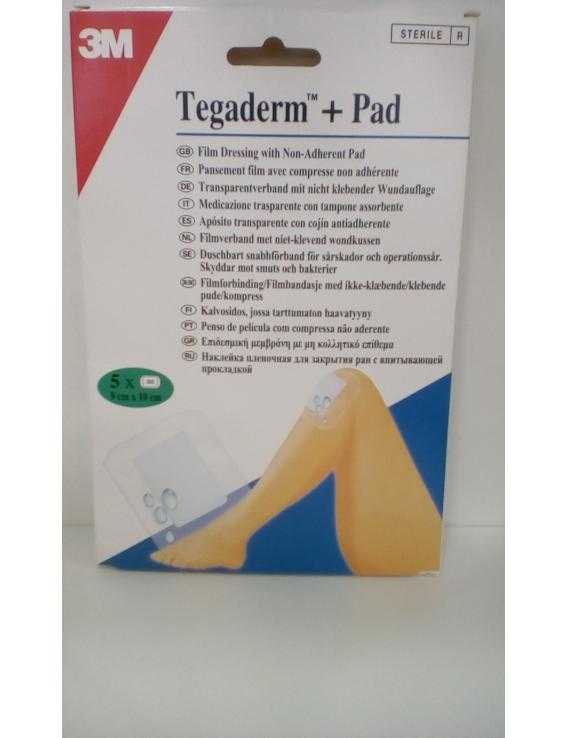 Tegaderm + pad (9x10 cm) - 5 unidades
