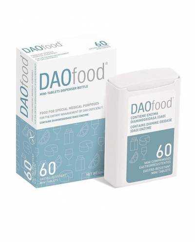 Daofood - frasco dispensador - 60  mini comprimidos