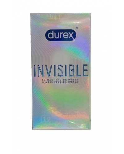 Durex invisible extra sensitivo 12 u.