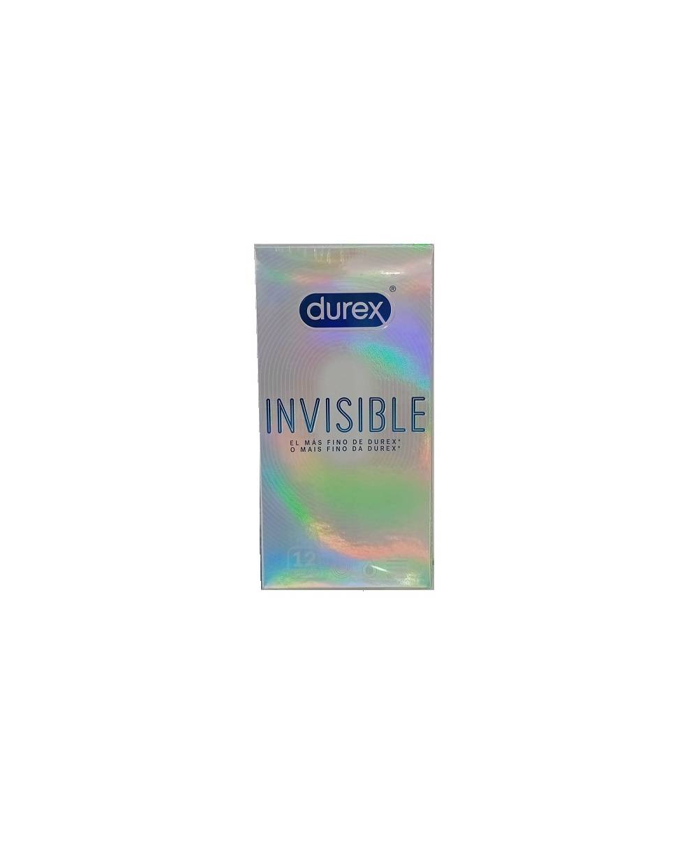 Durex invisible extra sensitivo 12 u.