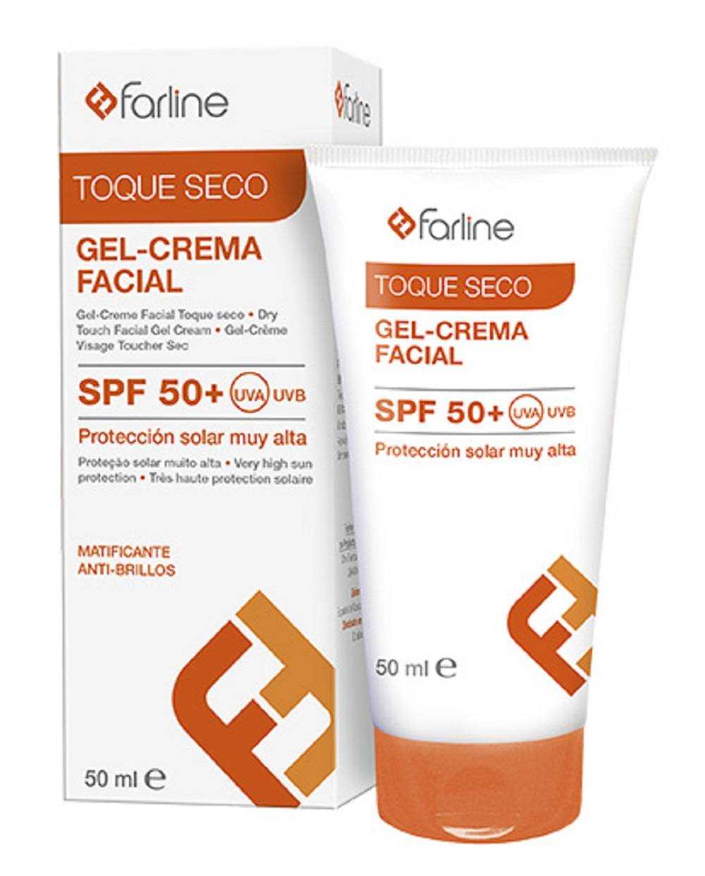 Solar Farline Gel-crema Toque seco spf 50+ - 50 ml