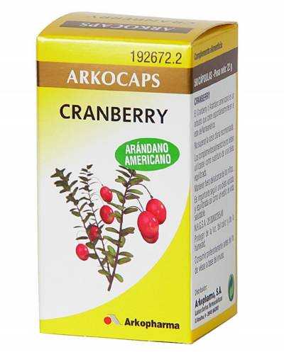 Arkocapsulas - cranberry - 50 caps