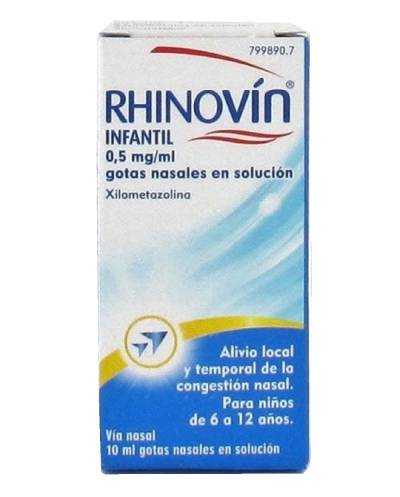 Rhinovín infantil - gotas nasales - 10 ml