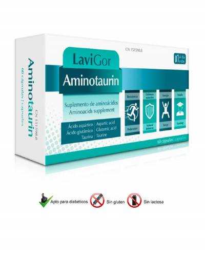 Aminotaurin 60 capsulas n