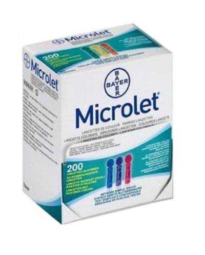 Microlet Lancetas Color 200 uds.