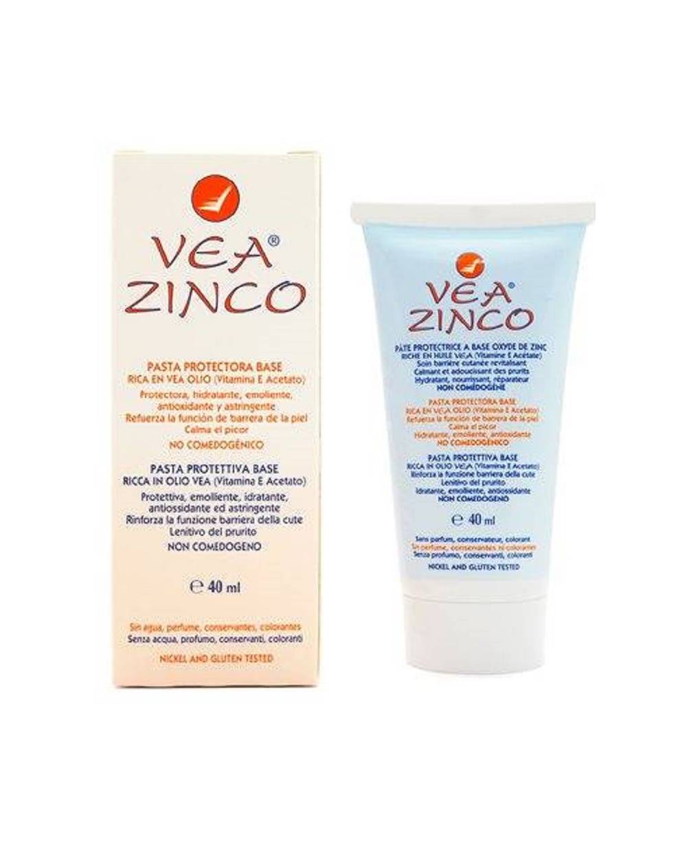 VEA ZINCO PASTA - 40 ML - Cosmética e Higiene