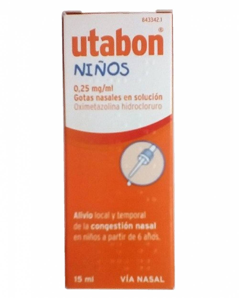 Utabon - niños - 0.25 mg/ml - gotas nasales N