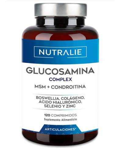 Glucosamina y Condroitina + MSM y Colágeno (60 Comprimidos) de Natu