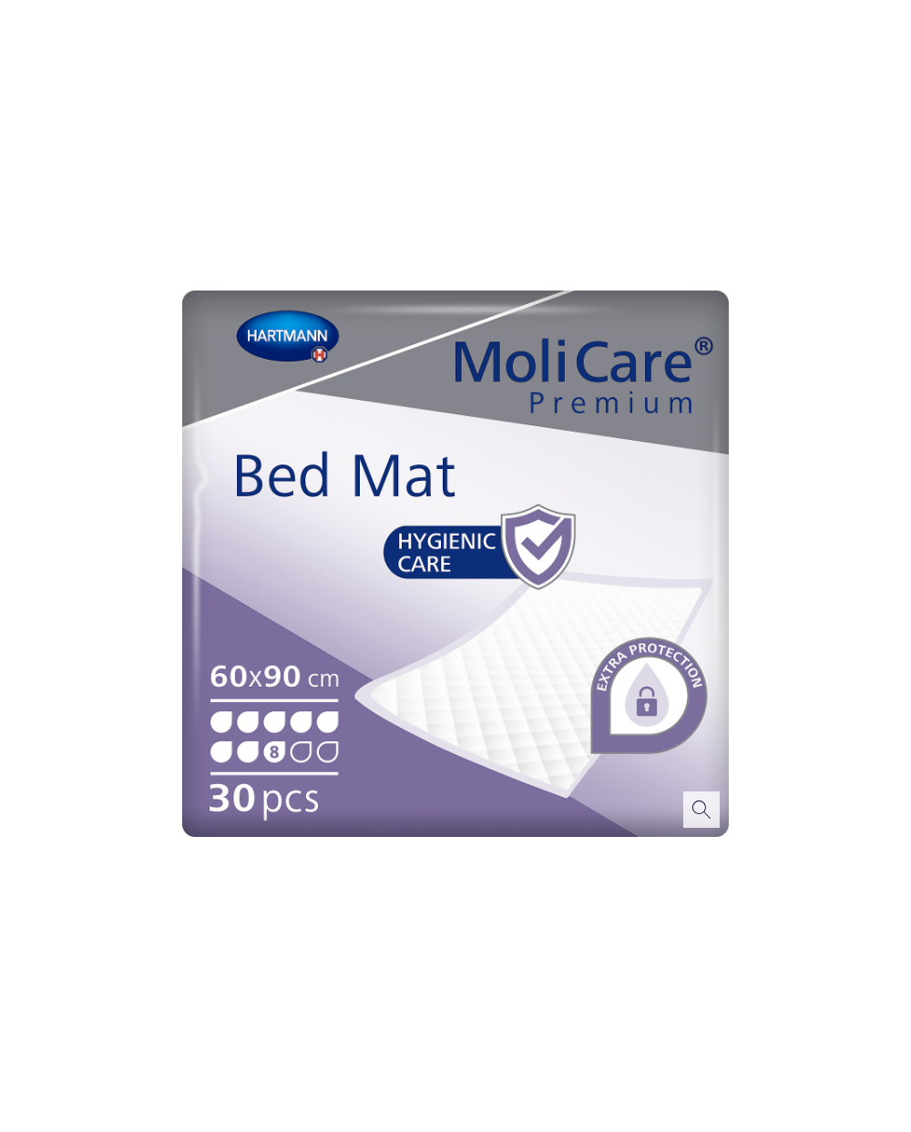 Molicare premium bed mat (empapador) 30 uds 60x90