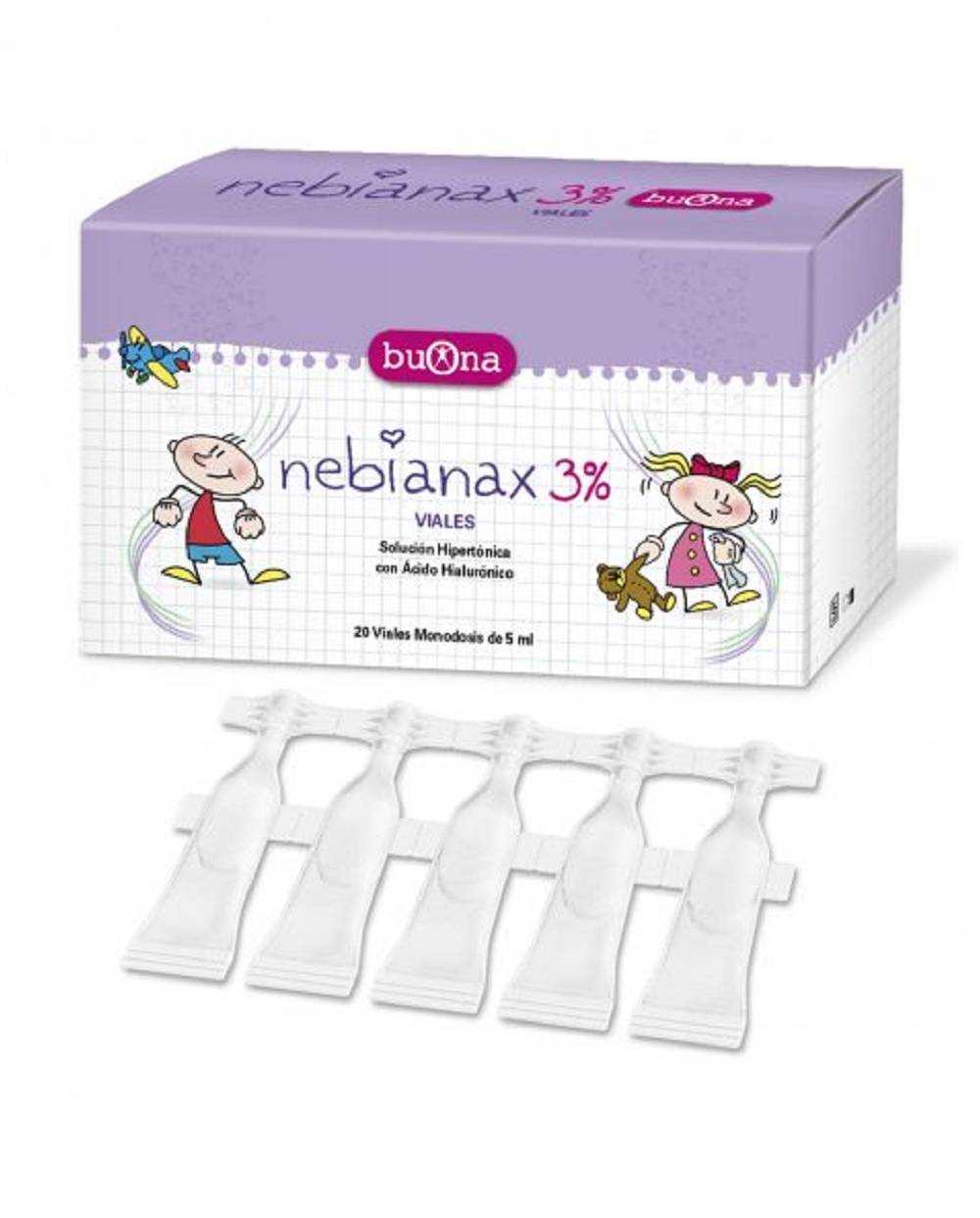 Nebianax 3 % Viales
