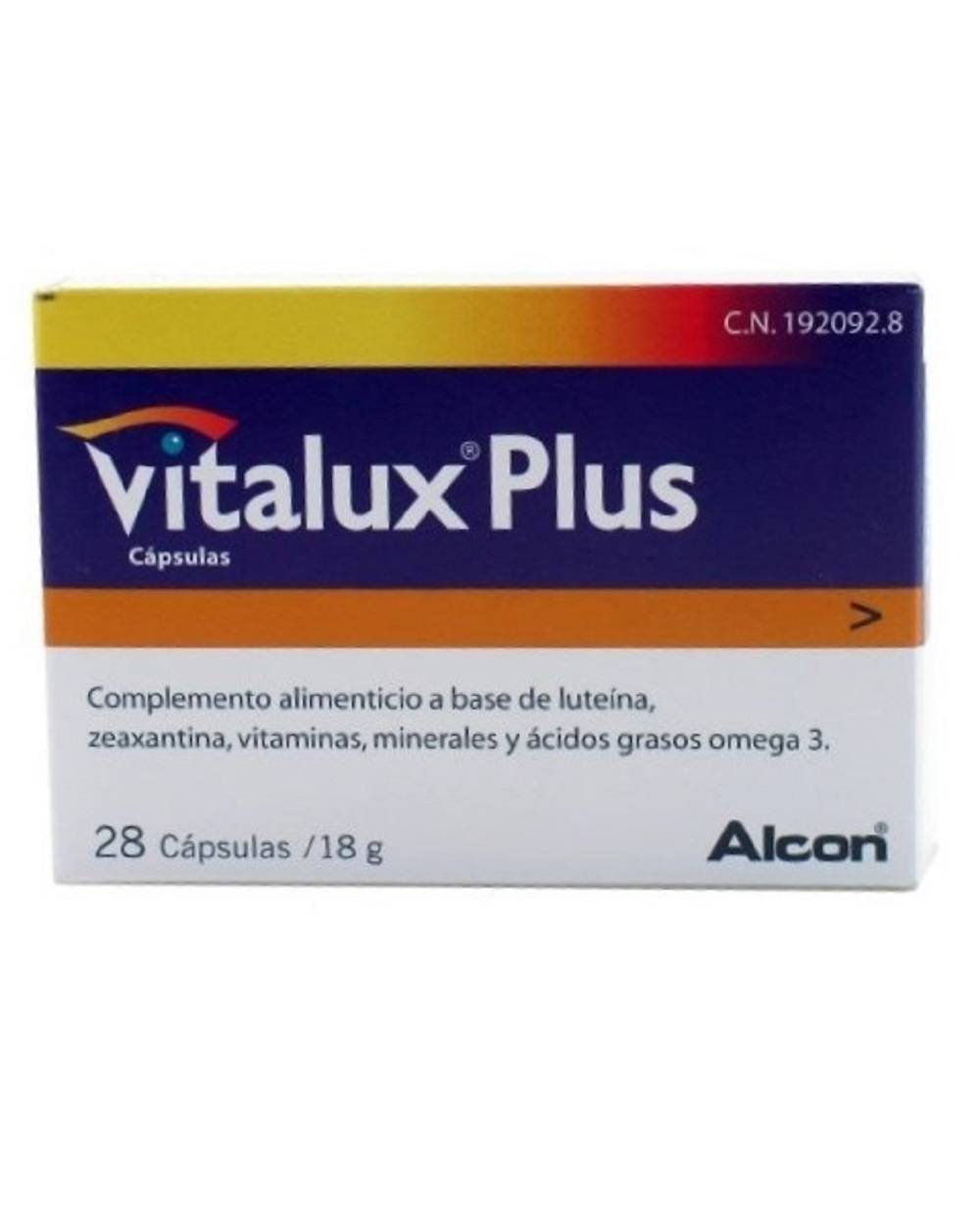 Vitalux - plus - 28 cápsulas