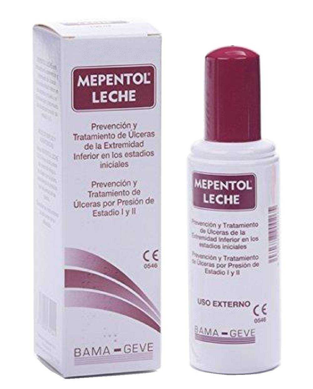 Comprar Mepentol Leche Locion Úlceras 100ml al mejor precio