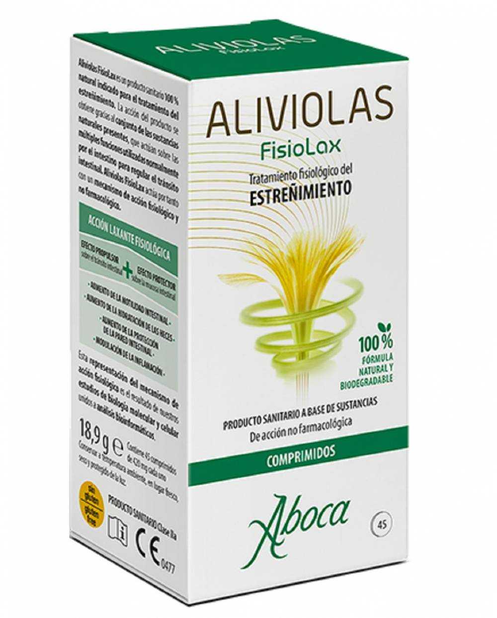 Aliviolas Fisiolax - 45 comprimidos